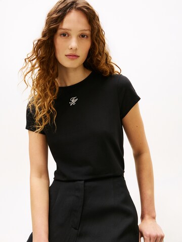 Tricou de la TOMMY HILFIGER pe negru