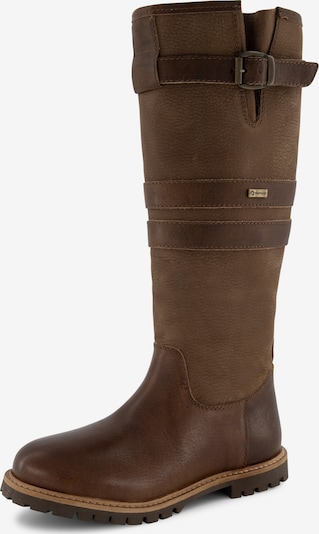 Travelin Boots 'Norway ' en brun foncé, Vue avec produit
