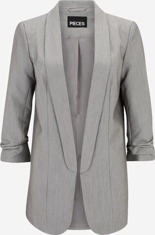 Blazer 'PCBOSELLA' di Pieces Tall in grigio: frontale