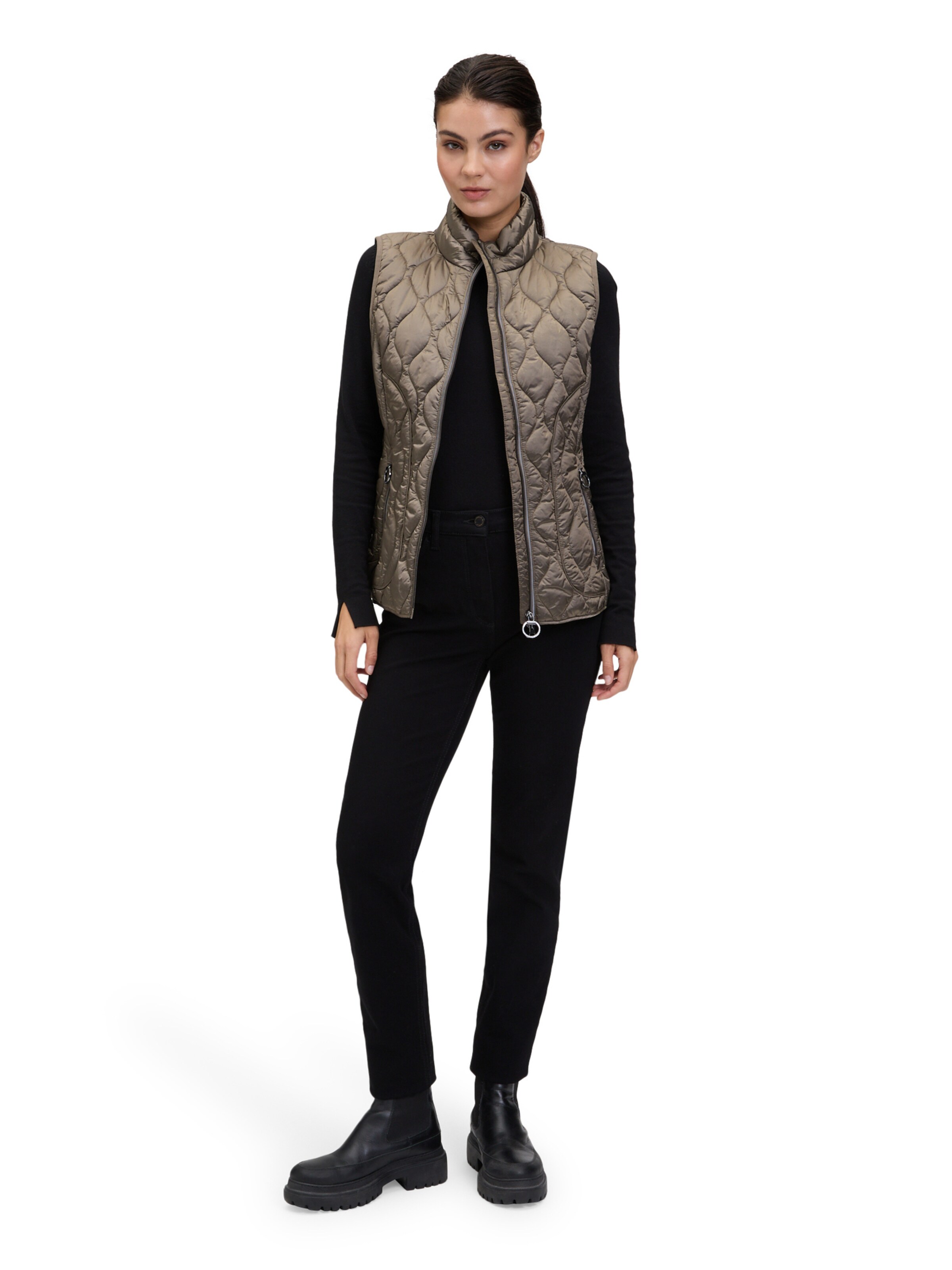 Betty Barclay Vest in Grey