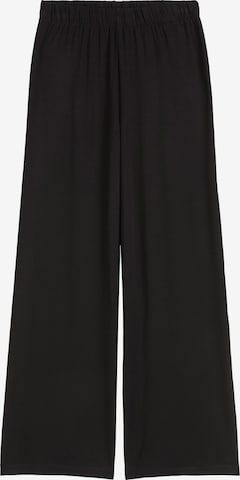 Marc O'Polo DENIM Wide Leg Housut värissä musta: etupuoli