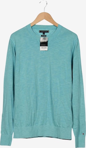 TOMMY HILFIGER Pullover L in Blau: Vorderseite
