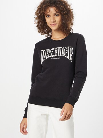 Colourful Rebel Sweatshirt 'Dreamer' in Black: front