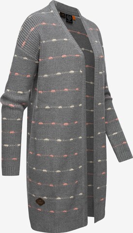 Ragwear Knit Cardigan 'Nadina' in Grey