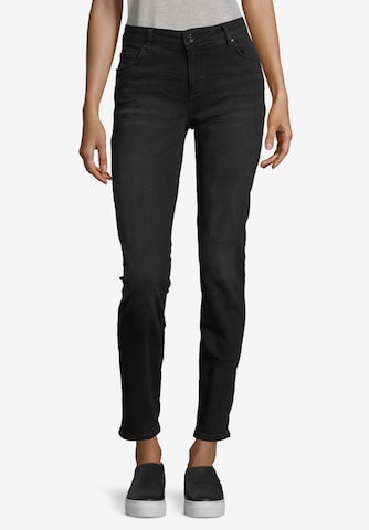 Betty & Co Jeans in Black: front