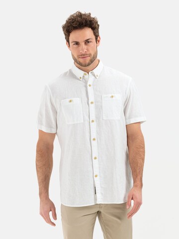 CAMEL ACTIVE Regular fit Overhemd in Wit: voorkant