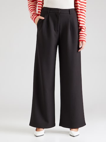 ABOUT YOU Wide leg Pants 'Sarah' in Black: front