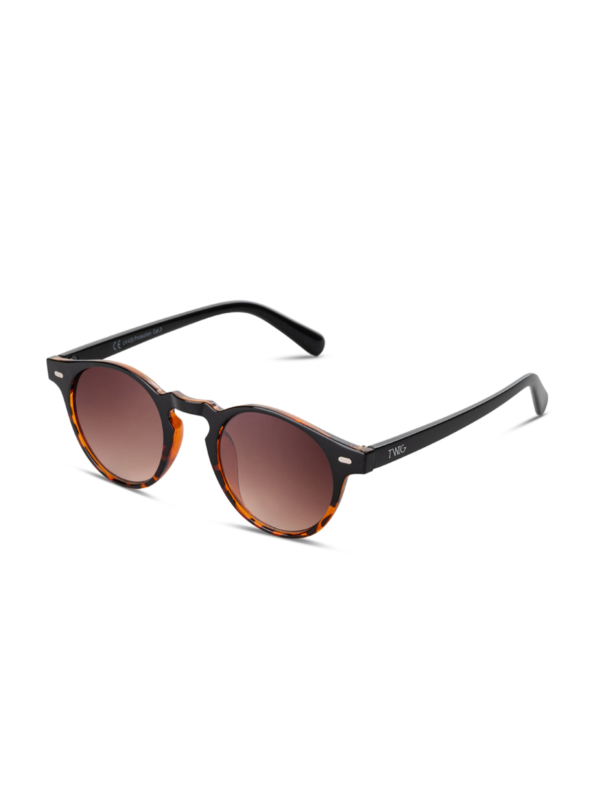 TWIG Concept Milano Sunglasses 'Mendel' in Brown: front