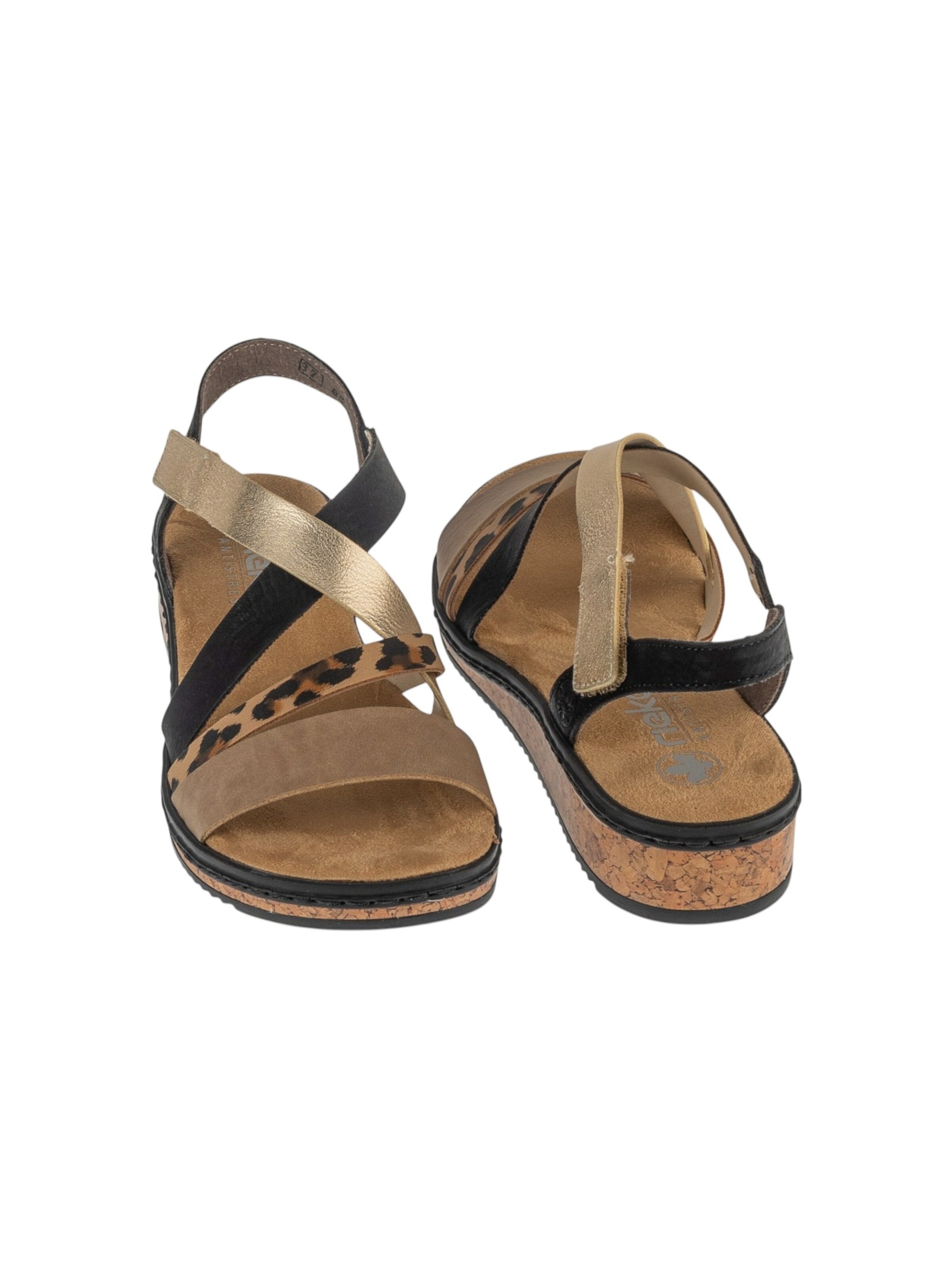 Rieker Sandals 'V3663' in Brown
