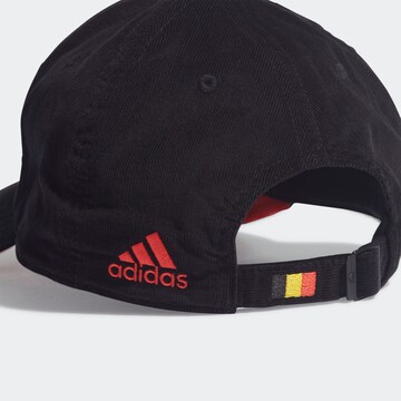 ADIDAS PERFORMANCE Athletic Cap 'Belgien' in Black