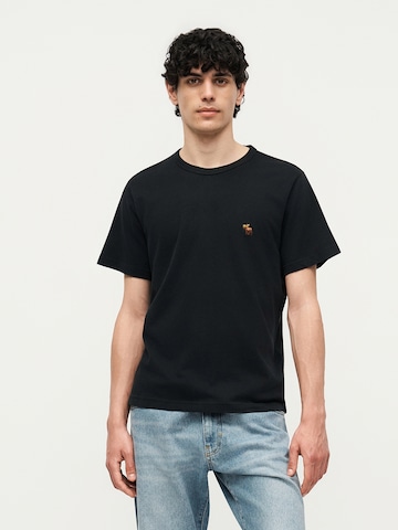 Abercrombie & Fitch Koszulka w kolorze czarny: przód
