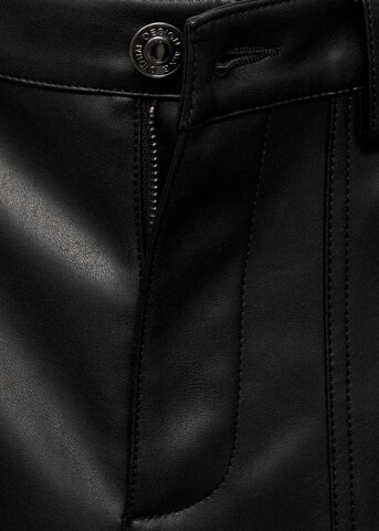 Loosefit Pantalon 'Poli' MANGO TEEN en noir