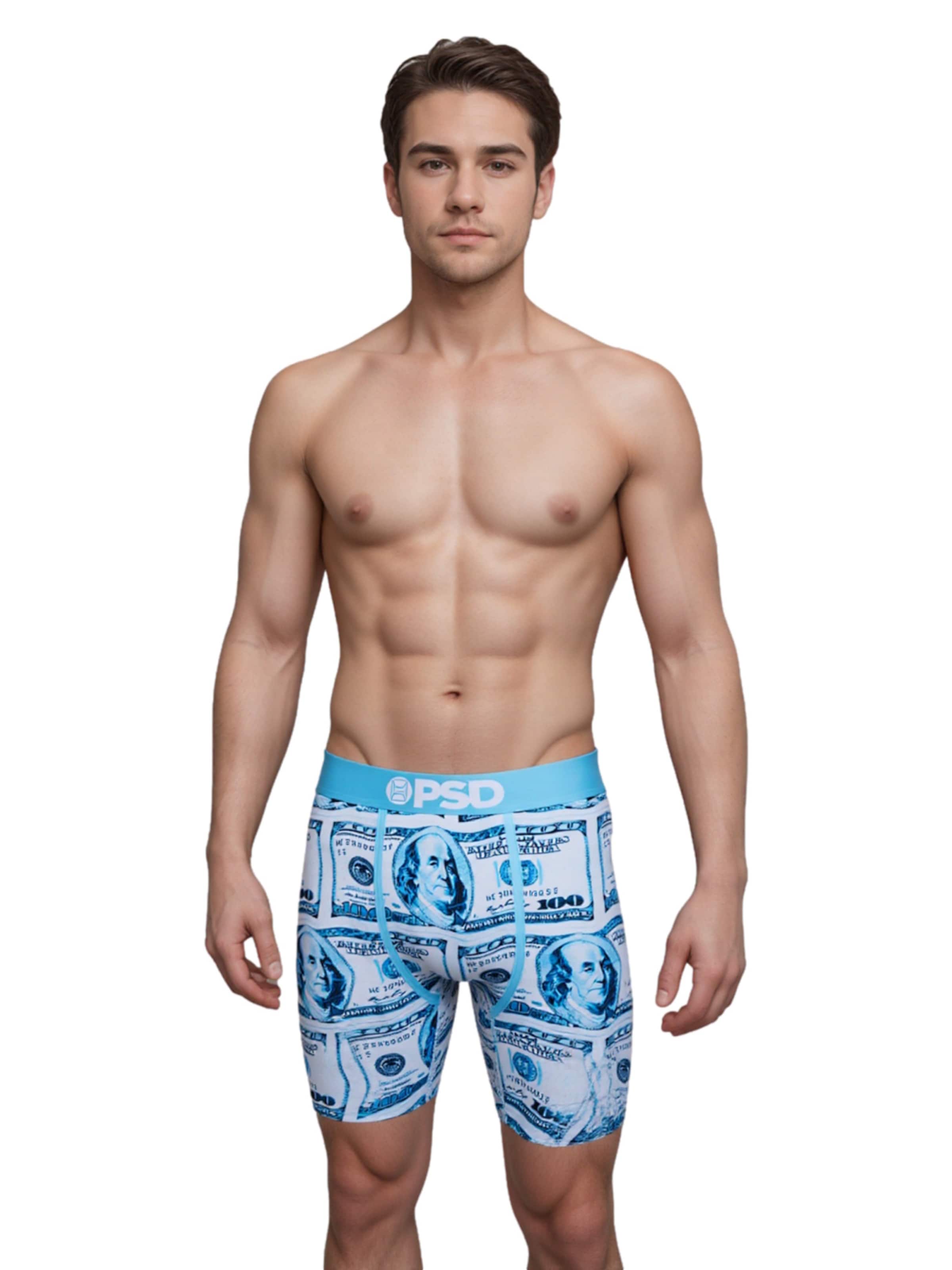 PSD Boxershorts 'Blue Bens' in Gemengde kleuren: voorkant