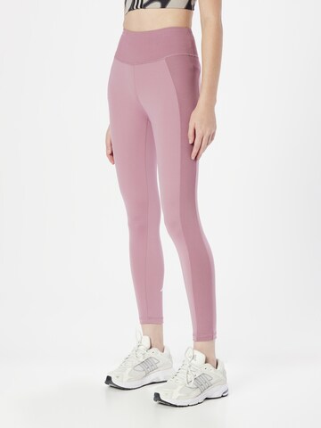 ADIDAS PERFORMANCE Skinny Workout Pants 'Essentials' in Purple: front