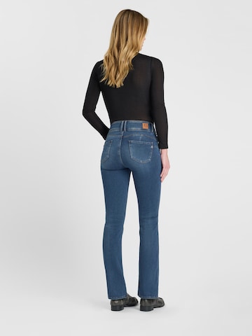 Le Temps Des Cerises Bootcut Jeans in Blauw