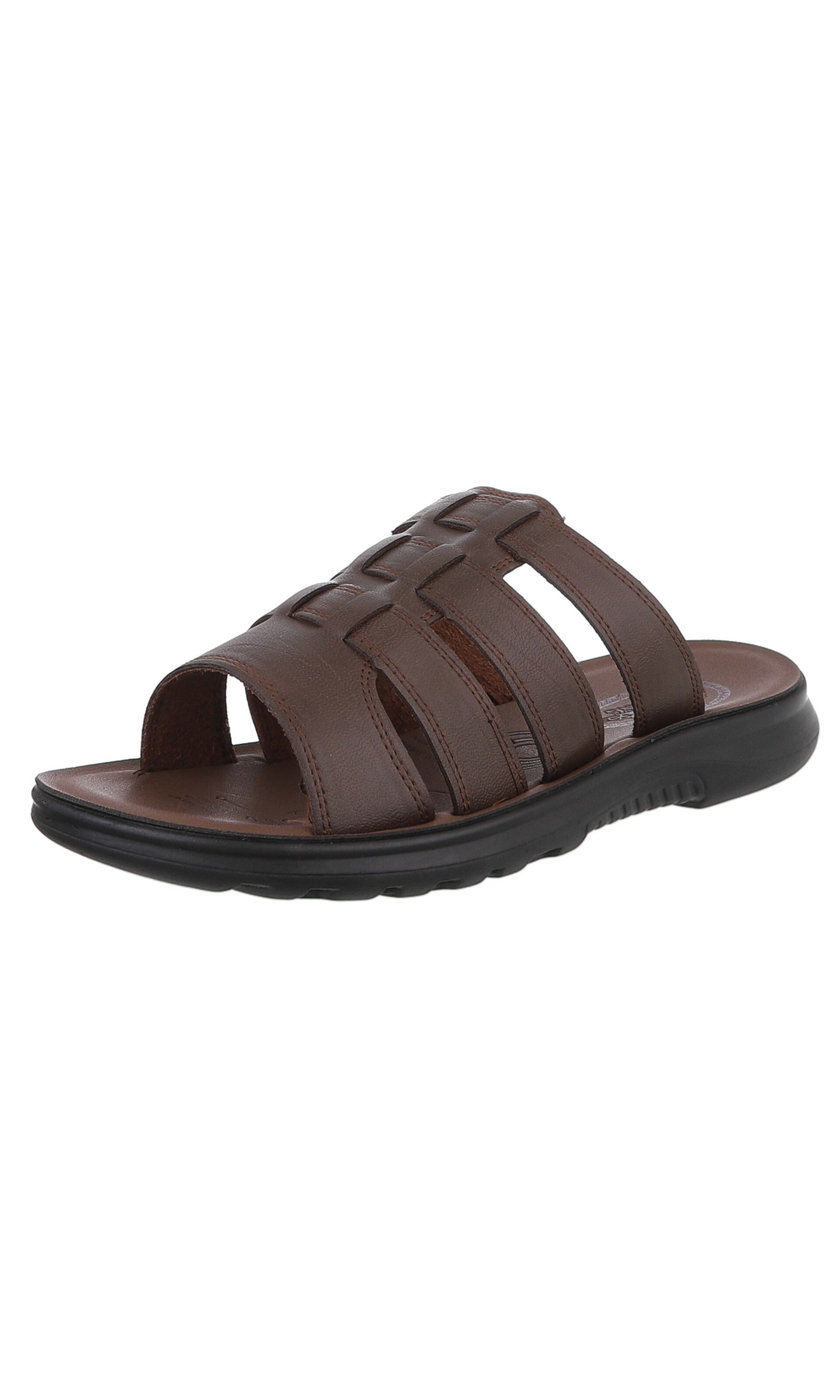 CoolWalk Mules in Brown: front