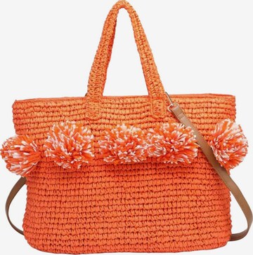 Borsa a mano 'Borsa a Mano Donna Carta Chiusura Zip - Kassandra' di Kassandra in arancione: frontale