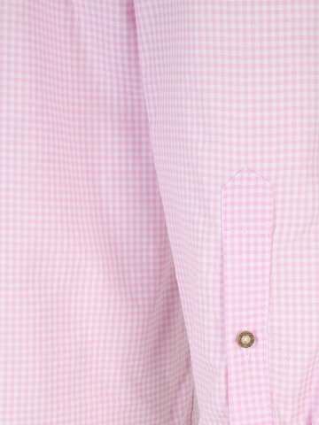 STOCKERPOINT Regular fit Button Up Shirt 'Ralf' in Pink