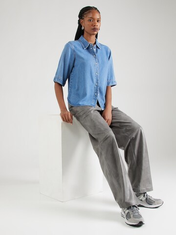 OBJECT Blouse 'OBJFrame' in Blauw