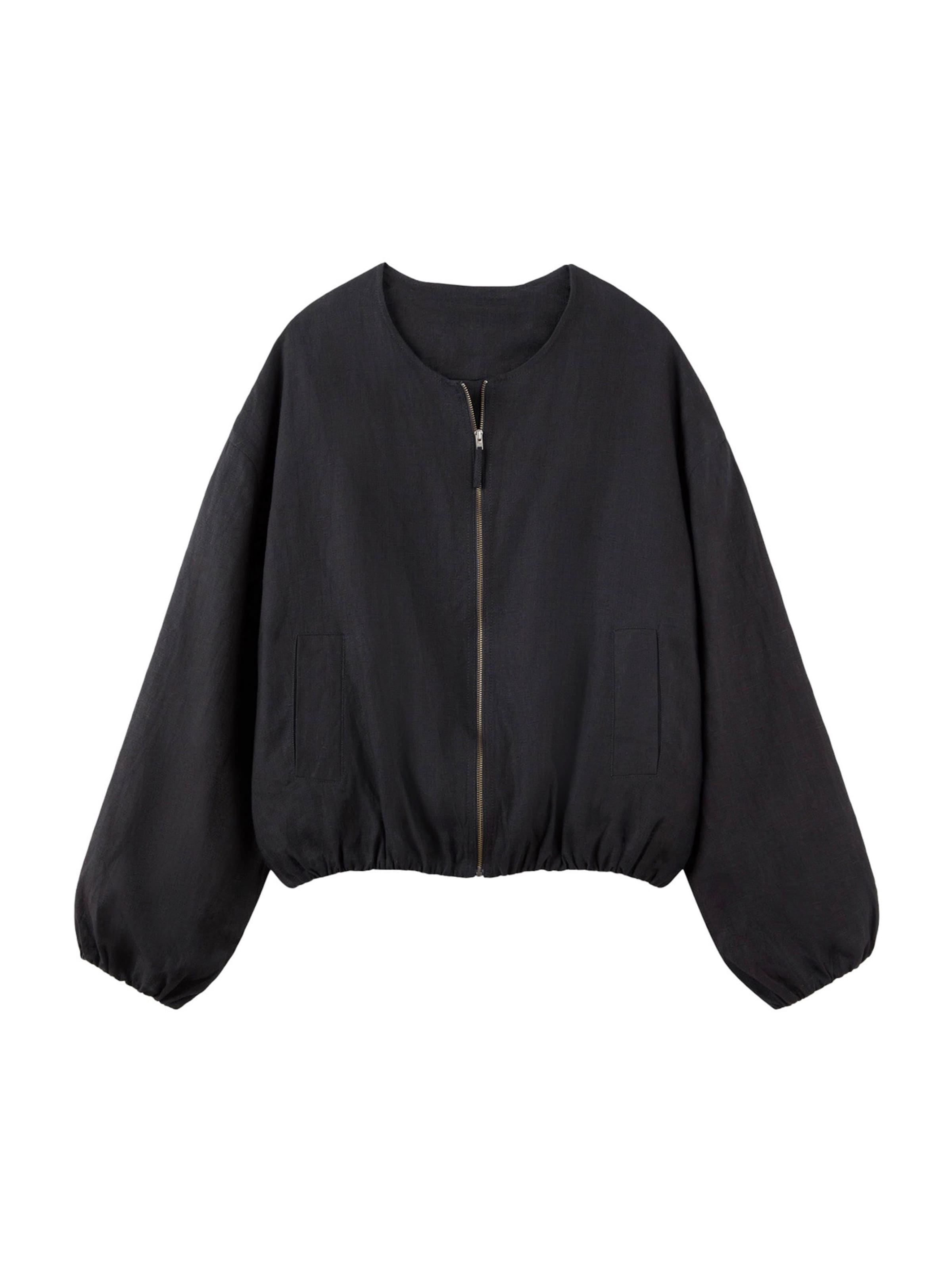 BALMOHK Välikausitakki värissä musta: etupuoli