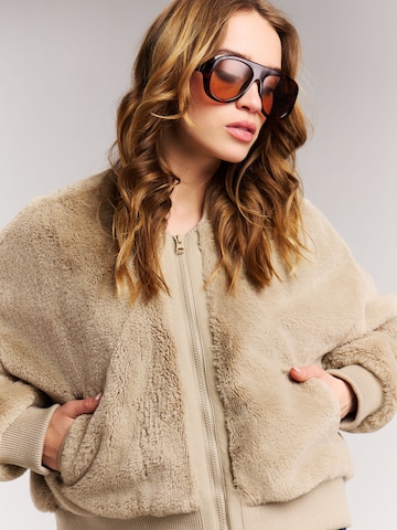 PROTEST Outdoor jacket 'PRTPipas' in Brown