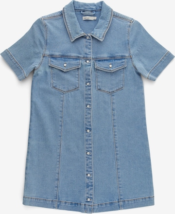 Pieces Kids Dress 'Emmy' in Blue: front