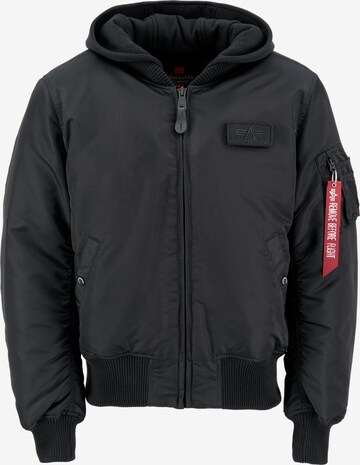 ALPHA INDUSTRIES Between-season jacket 'MA-1 ZH' in Black: front