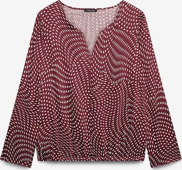 Fiorella Rubino Blouse in Bruin: voorkant