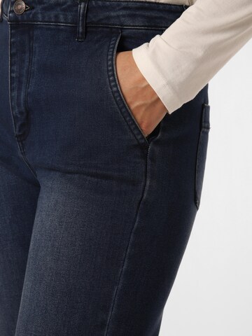 Marie Lund Wide Leg Jeans in Blau