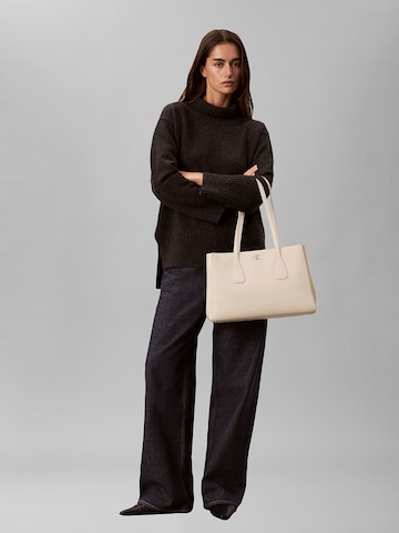 Regular Cabas Calvin Klein en beige