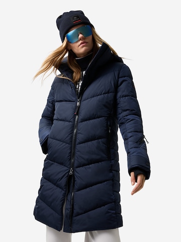 Bogner Fire + Ice Mantel 'Aenny' in Blau: Vorderseite