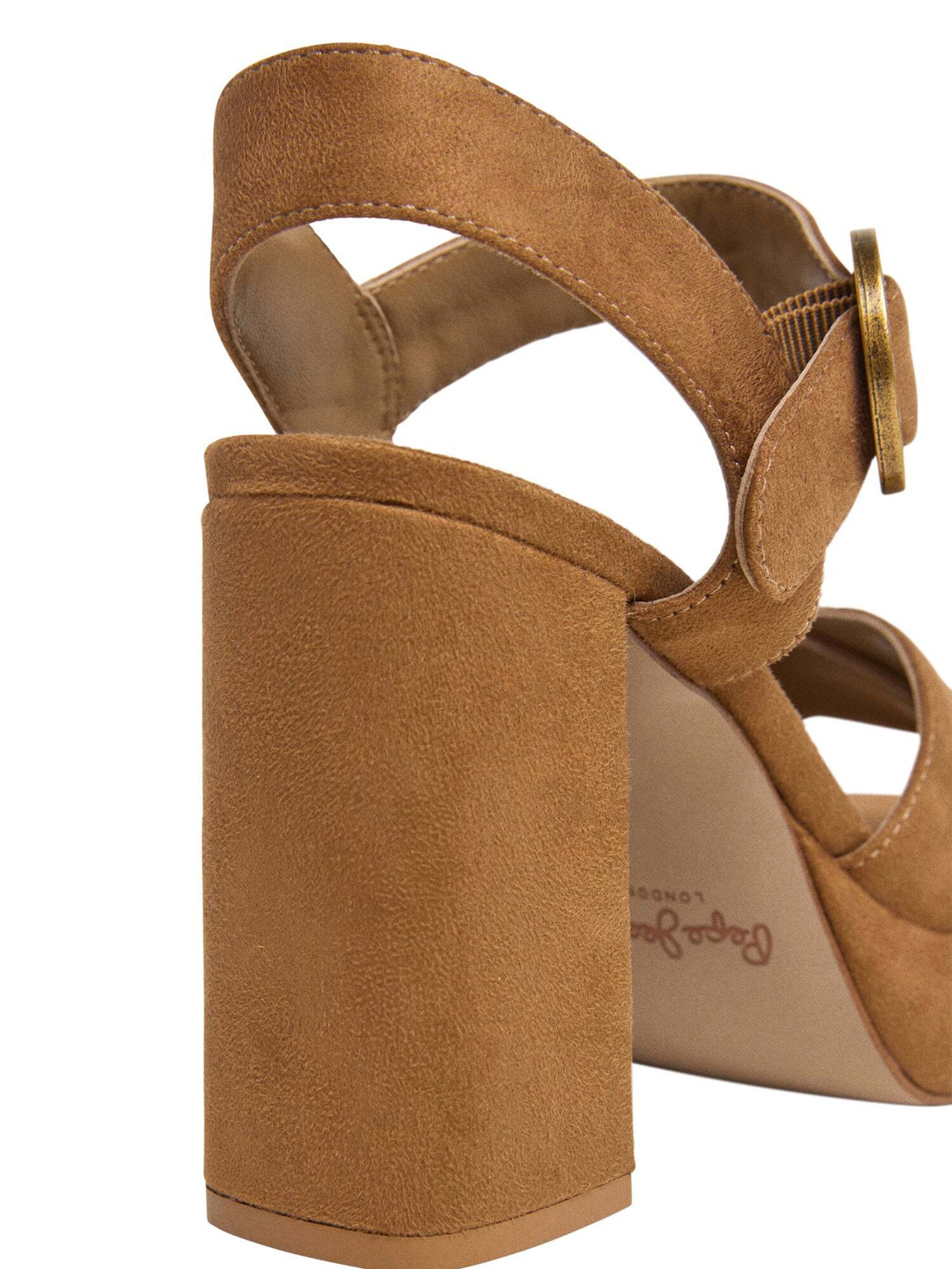 Sandalo con cinturino 'Lenny' di Pepe Jeans in marrone