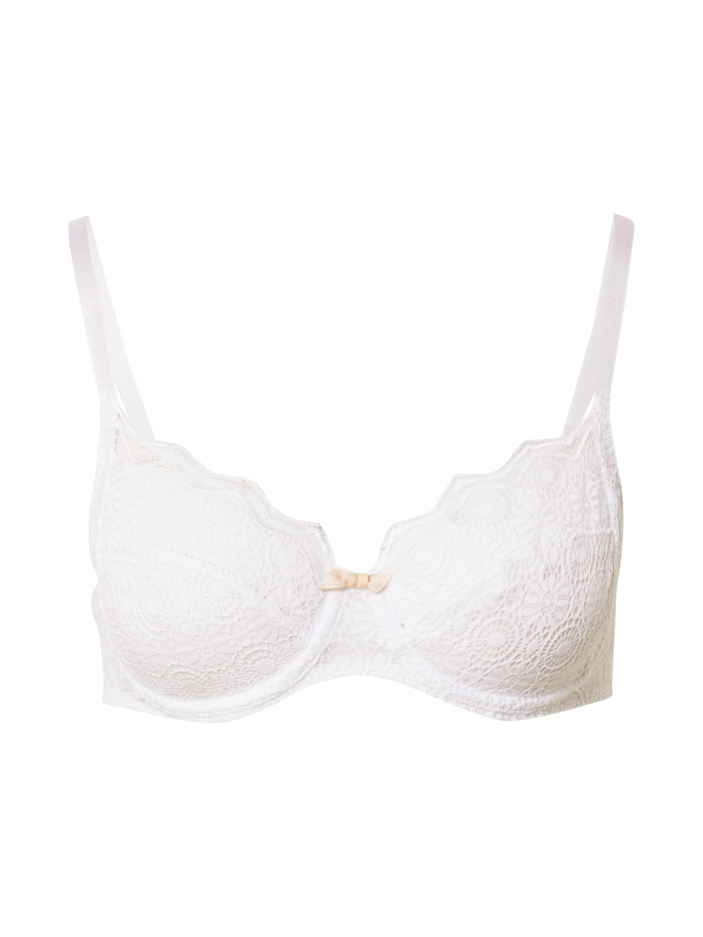 PASSIONATA T-shirt Bra 'Georgia' in White: front