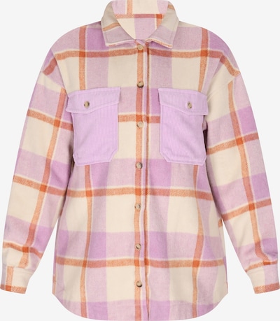 Demisezoninė striukė iš ebeeza, spalva – kremo / orchidėjų spalva / omarų spalva, Prekių apžvalga