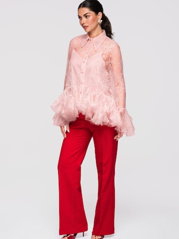 Ombre Blouse in Pink