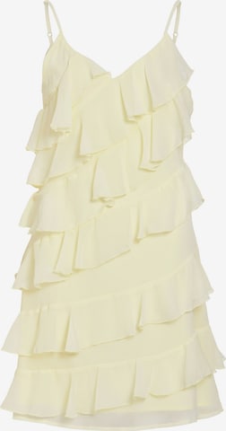 VILA - Vestido de verano 'VILuna' en amarillo: frente