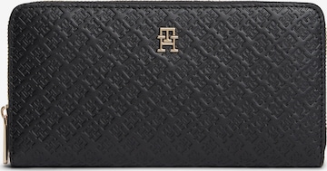 Portamonete di TOMMY HILFIGER in nero: frontale