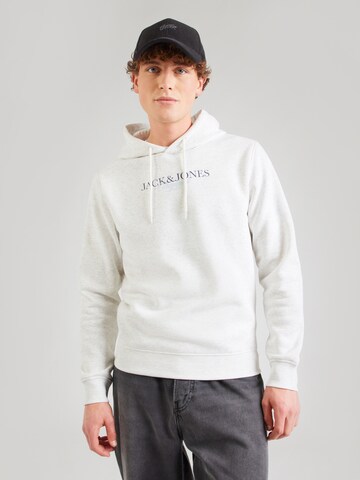 JACK & JONES Sweatshirt 'JORBILLYBURG' i grå: forside