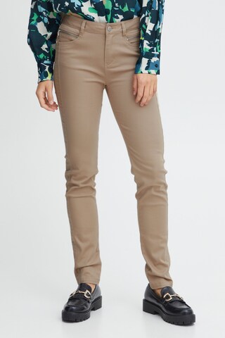 Fransa - Slimfit Vaquero 'Lomax' en beige: frente