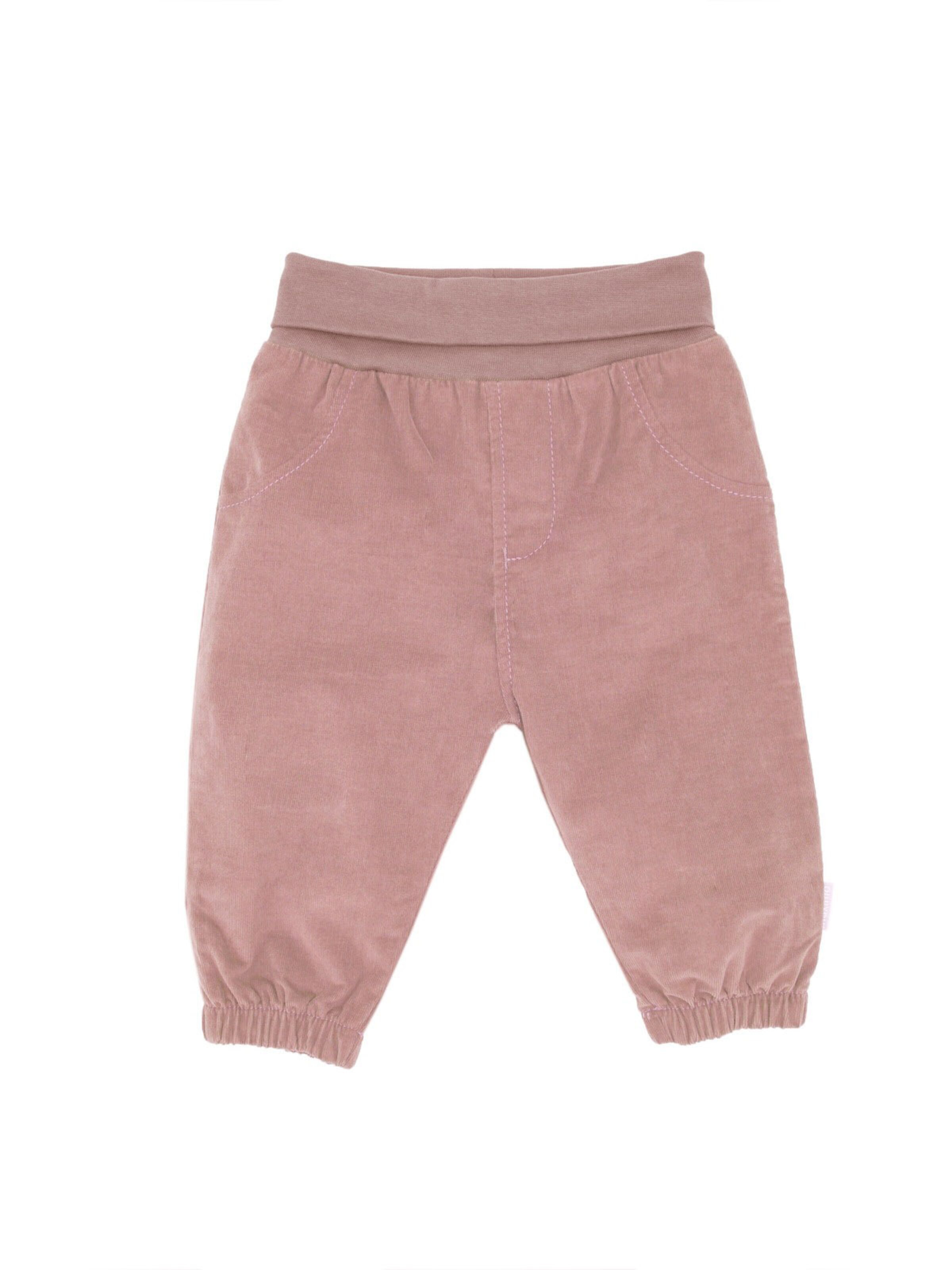 MAXIMO Regular Hose 'BABY-Pumphose, Cord,  Jerseybund'‌‌‌ in Pink: Vorderseite