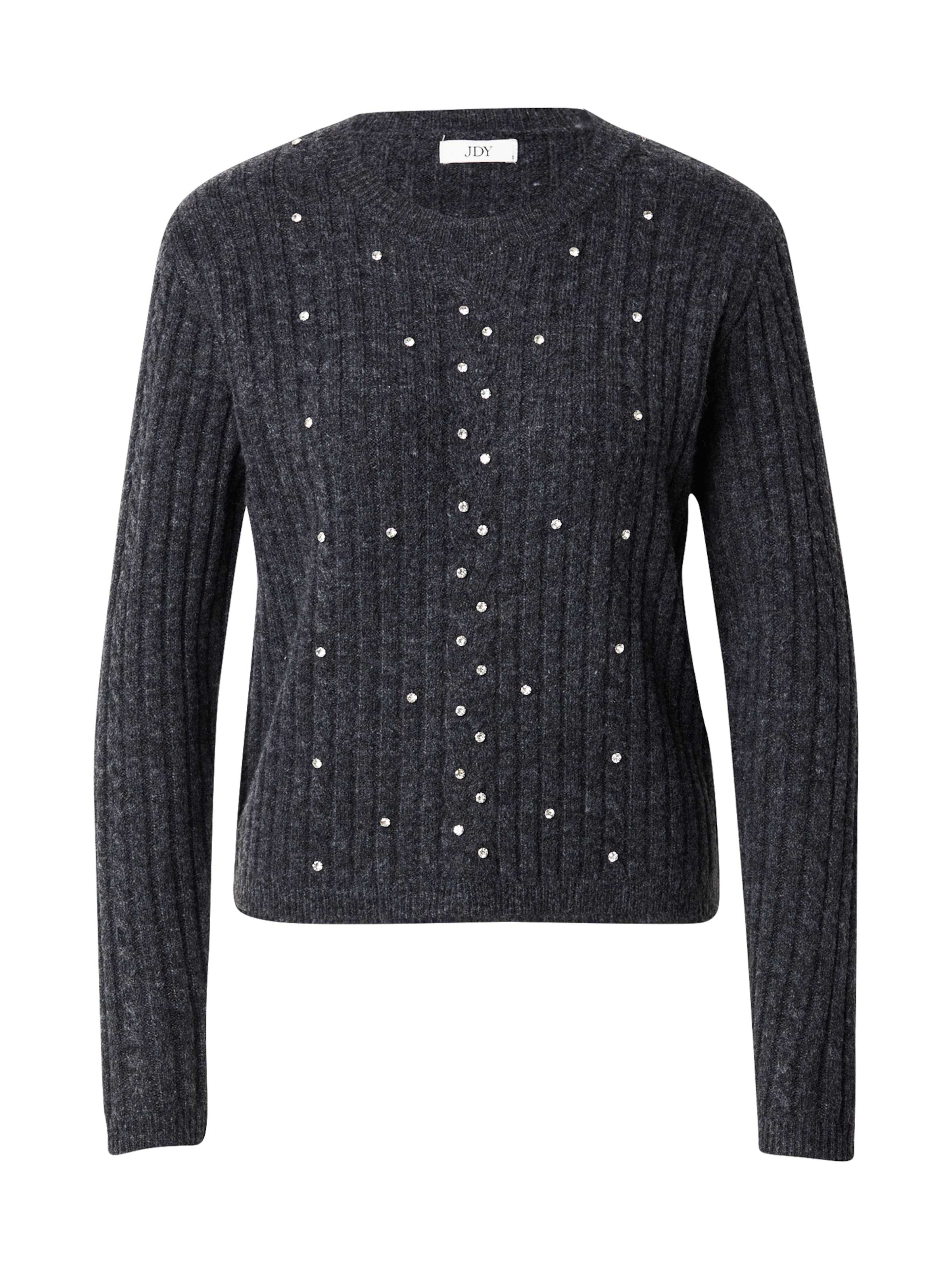 Pulover 'JDYELLA' de la JDY pe gri: față
