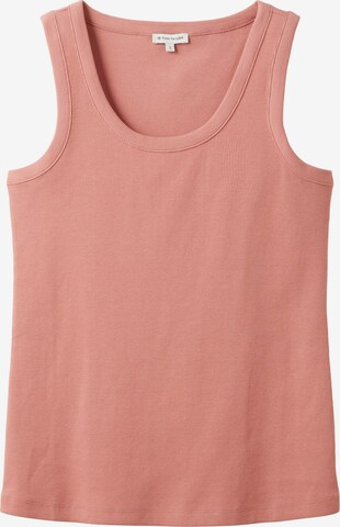 Top di TOM TAILOR in rosa: frontale