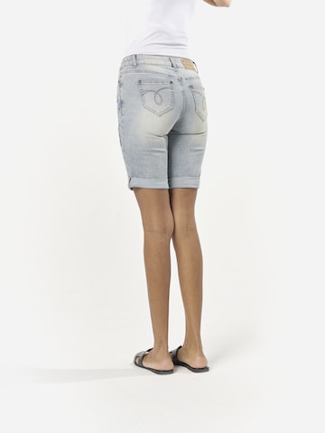 KOROSHI Regularen Kavbojke | modra barva