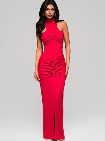 Ombre Avondjurk in Rood
