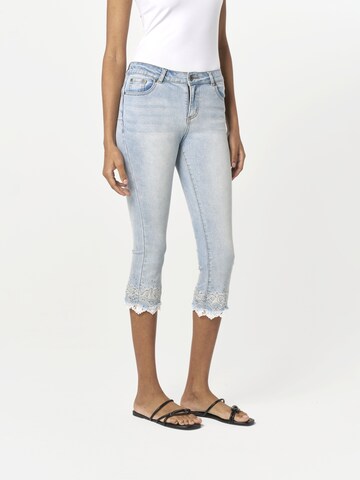 KOROSHI Slimfit Kavbojke | modra barva