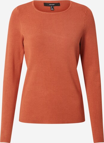 VERO MODA Sweater 'GLORY' in Brown: front