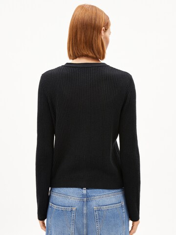 ARMEDANGELS Gebreid vest in Zwart