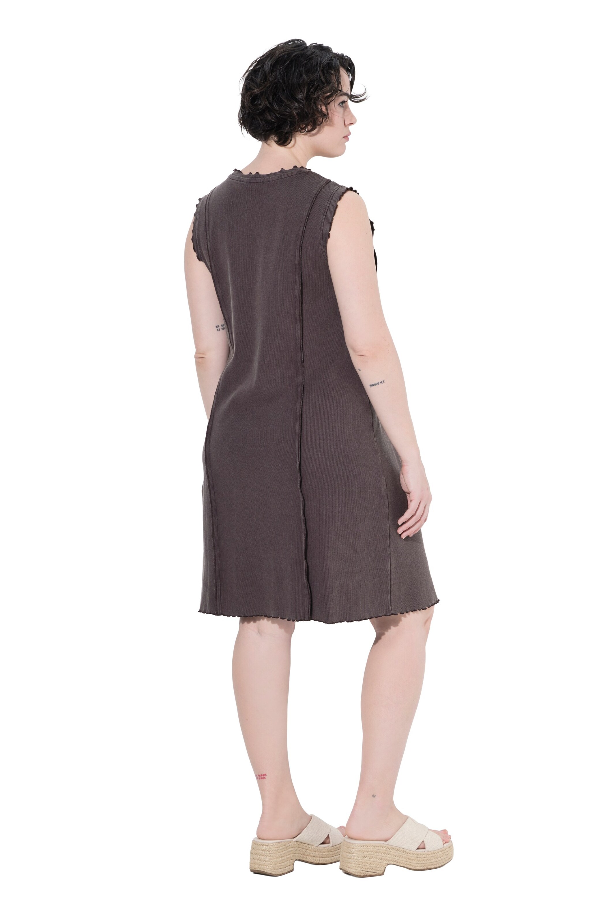 Ulla Popken Kleid in Braun