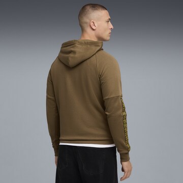 PUMA Sweatshirt 'Borussia Dortmund King' in Brown