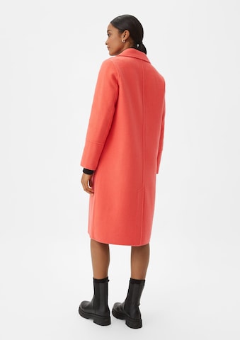 comma casual identity Between-seasons coat in Orange: back